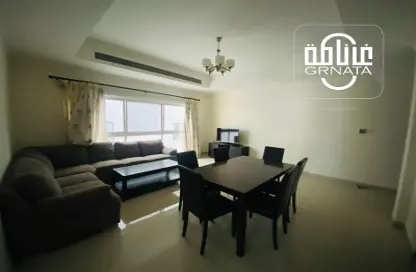 صورة لـ غرفة المعيشة / غرفة الطعام شقة - 2 غرف نوم - 2 حمامات للايجار في الماحوز - المنامة - محافظة العاصمة ، صورة رقم 1