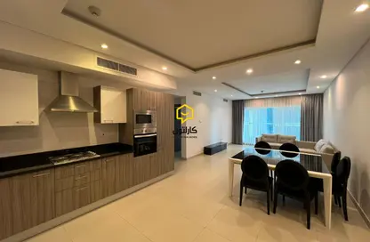 شقة - 2 غرف نوم - 3 حمامات للايجار في اللاجون - أمواج - المحرق