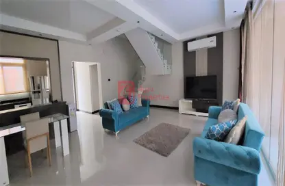 Living / Dining Room image for: Apartment - 3 Bedrooms - 4 Bathrooms for rent in Adliya - Manama - Capital Governorate, Image 1