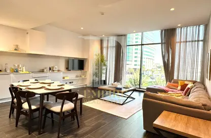 Apartment - 1 Bedroom - 1 Bathroom for rent in Bahrain Financial Harbour - Manama - Capital Governorate