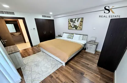 Room / Bedroom image for: Apartment - 1 Bedroom - 1 Bathroom for rent in Tala Island - Amwaj Islands - Muharraq Governorate, Image 1