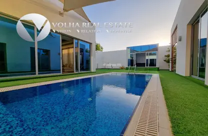 Pool image for: Villa - 3 Bedrooms - 3 Bathrooms for rent in Durrat Al Bahrain - Southern Governorate, Image 1