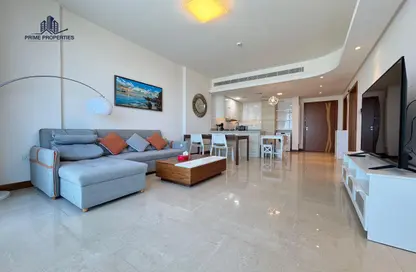 Apartment - 1 Bedroom - 2 Bathrooms for rent in The Treasure - Dilmunia Island - Muharraq Governorate