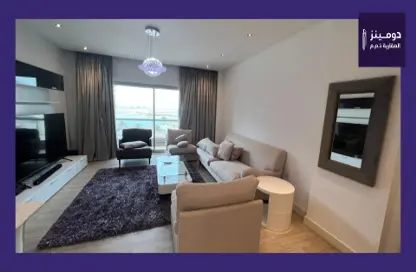 Living Room image for: Apartment - 2 Bedrooms - 2 Bathrooms for sale in Amwaj Avenue - Amwaj Islands - Muharraq Governorate, Image 1