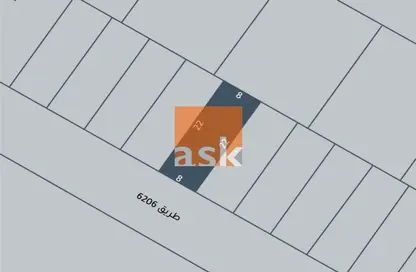 2D Floor Plan image for: Land - Studio for sale in Marassi Al Bahrain - Diyar Al Muharraq - Muharraq Governorate, Image 1