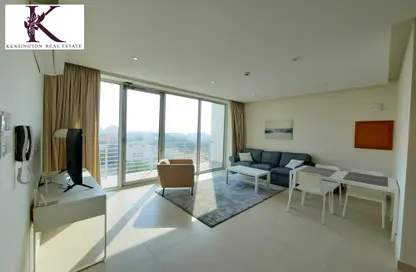 Living / Dining Room image for: Apartment - 1 Bedroom - 1 Bathroom for rent in Um Al Hasam - Manama - Capital Governorate, Image 1