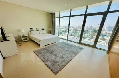 Room / Bedroom image for: Apartment - 1 Bedroom - 1 Bathroom for rent in Um Al Hasam - Manama - Capital Governorate, Image 1