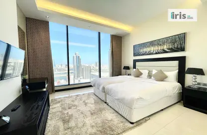 Room / Bedroom image for: Apartment - 3 Bedrooms - 3 Bathrooms for rent in Seef - Capital Governorate, Image 1