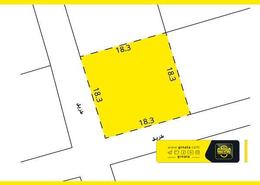صورةمخطط ثنائي الأبعاد لـ: أرض للبيع في القفول - المنامة - محافظة العاصمة, صورة 1