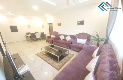 Living / Dining Room image for: Apartment - 3 Bedrooms - 4 Bathrooms for rent in Hidd - Muharraq Governorate, Image 1