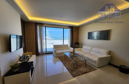 Living Room image for: Apartment - 1 Bedroom - 1 Bathroom for rent in Seef - Capital Governorate, Image 1