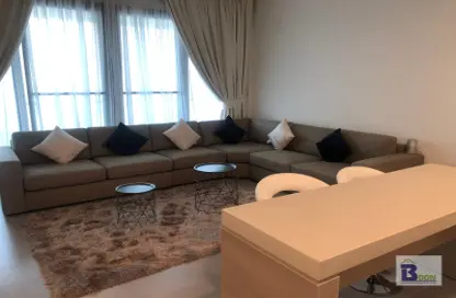 Living / Dining Room image for: Apartment - 1 Bedroom - 1 Bathroom for rent in Marassi Residences - Diyar Al Muharraq - Muharraq Governorate, Image 1