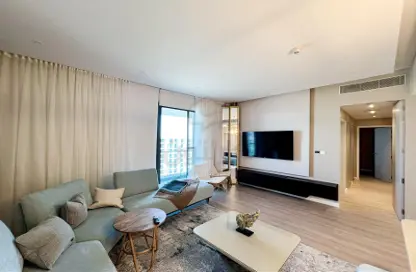 Living Room image for: Apartment - 2 Bedrooms - 2 Bathrooms for rent in Marassi Residences - Diyar Al Muharraq - Muharraq Governorate, Image 1