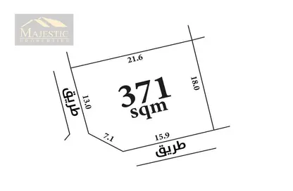 أرض - استوديو للبيع في مقابة - المحافظة الشمالية