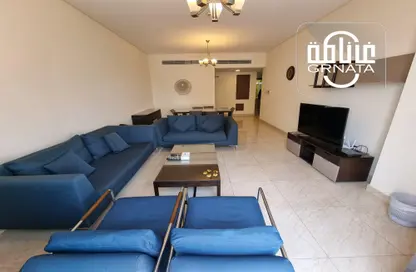 Living Room image for: Apartment - 2 Bedrooms - 2 Bathrooms for rent in Al Juffair - Capital Governorate, Image 1