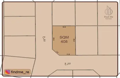 2D Floor Plan image for: Land - Studio for sale in Janabiya - Northern Governorate, Image 1