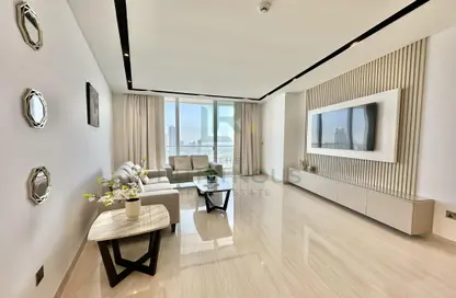 Living Room image for: Apartment - 2 Bedrooms - 2 Bathrooms for rent in Water Garden City - Manama - Capital Governorate, Image 1