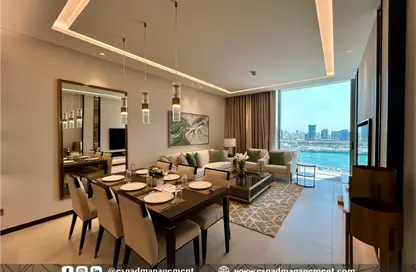 Apartment - 2 Bedrooms - 2 Bathrooms for rent in Bahrain Bay - Capital Governorate