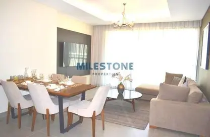 Living / Dining Room image for: Apartment - 3 Bedrooms - 4 Bathrooms for sale in Amwaj Avenue - Amwaj Islands - Muharraq Governorate, Image 1