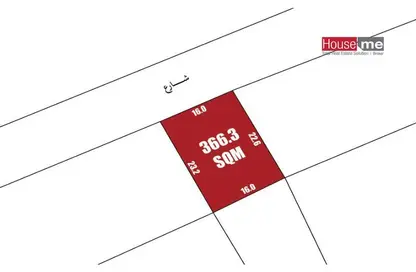 2D Floor Plan image for: Land - Studio for sale in Alhajiyat - Riffa - Southern Governorate, Image 1