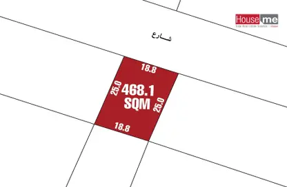 أرض - استوديو للبيع في كرباباد - المنامة - محافظة العاصمة