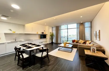 Apartment - 1 Bedroom - 2 Bathrooms for rent in Bahrain Financial Harbour - Manama - Capital Governorate