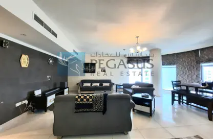 Living / Dining Room image for: Apartment - 3 Bedrooms - 5 Bathrooms for sale in Seef - Capital Governorate, Image 1