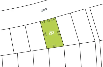 أرض - استوديو للبيع في البسيتين - المحرق