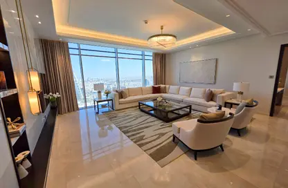 Penthouse - 4 Bedrooms - 6 Bathrooms for rent in Bahrain Bay - Capital Governorate