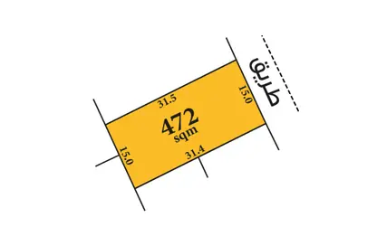 أرض - استوديو للبيع في سند - المحافظة الوسطى