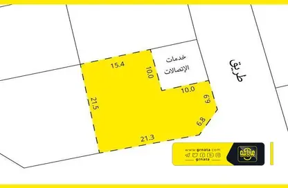 2D Floor Plan image for: Land - Studio for sale in Muqabah - Northern Governorate, Image 1