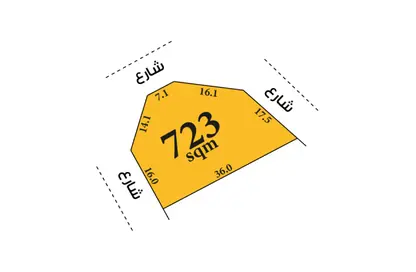 أرض - استوديو للبيع في الحجيات - الرفاع - المحافظة الجنوبية