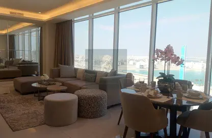 Apartment - 2 Bedrooms - 3 Bathrooms for rent in Canal View - Dilmunia Island - Muharraq Governorate