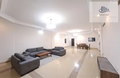 Living / Dining Room image for: Apartment - 3 Bedrooms - 2 Bathrooms for rent in Al Juffair - Capital Governorate, Image 1