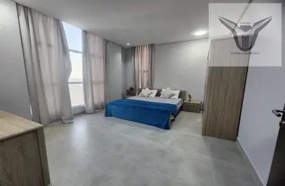 Room / Bedroom image for: Apartment - 1 Bedroom - 1 Bathroom for rent in Mahooz - Manama - Capital Governorate, Image 1
