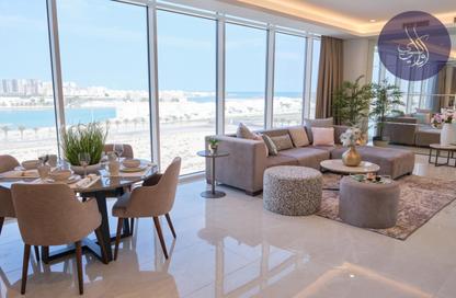 Apartment - 2 Bedrooms - 3 Bathrooms for rent in Canal View - Dilmunia Island - Muharraq Governorate
