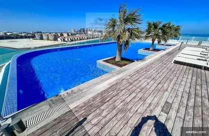 Pool image for: Apartment - 1 Bedroom - 2 Bathrooms for rent in Dilmunia Island - Muharraq Governorate, Image 1