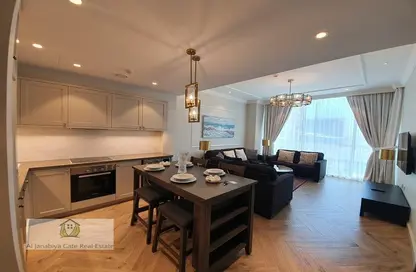 Living / Dining Room image for: Apartment - 1 Bedroom - 2 Bathrooms for sale in Seef - Capital Governorate, Image 1