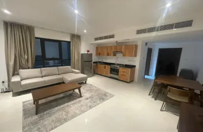Living / Dining Room image for: Apartment - 1 Bedroom - 1 Bathroom for rent in Al Burhama - Manama - Capital Governorate, Image 1