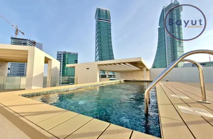 صورة لـ حوض سباحة شقة - 2 غرف نوم - 4 حمامات للبيع في مرفأ البحرين المالي - المنامة - محافظة العاصمة ، صورة رقم 1