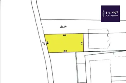 2D Floor Plan image for: Land - Studio for sale in North Riffa - Riffa - Southern Governorate, Image 1