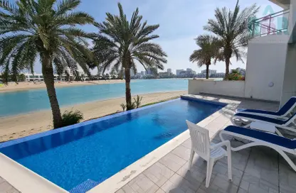 Pool image for: Villa - 3 Bedrooms - 3 Bathrooms for rent in Amwaj Avenue - Amwaj Islands - Muharraq Governorate, Image 1