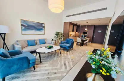 Apartment - 1 Bedroom - 2 Bathrooms for rent in The Address Residences - Diyar Al Muharraq - Muharraq Governorate