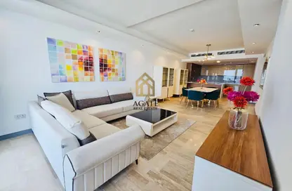 Apartment - 2 Bedrooms - 4 Bathrooms for rent in Hanging Garden - Dilmunia Island - Muharraq Governorate