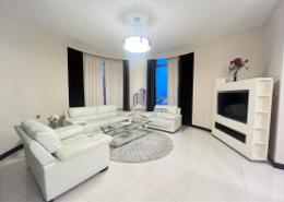 Living Room image for: Apartment - 1 bedroom - 2 bathrooms for sale in Al Juffair - Capital Governorate, Image 1
