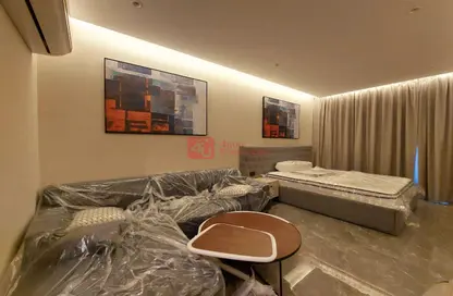 Living Room image for: Apartment - 1 Bathroom for rent in Zinj - Manama - Capital Governorate, Image 1