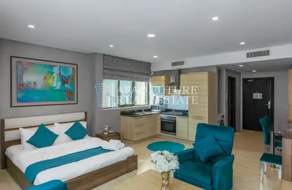 Apartment - Studio - 1 Bathroom for rent in Al Juffair - Capital Governorate
