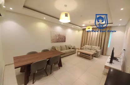 Living / Dining Room image for: Apartment - 2 Bedrooms - 2 Bathrooms for rent in Hidd - Muharraq Governorate, Image 1