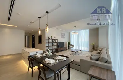 Living / Dining Room image for: Apartment - 2 Bedrooms - 3 Bathrooms for sale in Al Juffair - Capital Governorate, Image 1