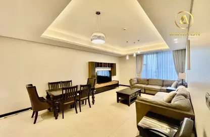Apartment - 2 Bedrooms - 4 Bathrooms for rent in Al Juffair - Capital Governorate